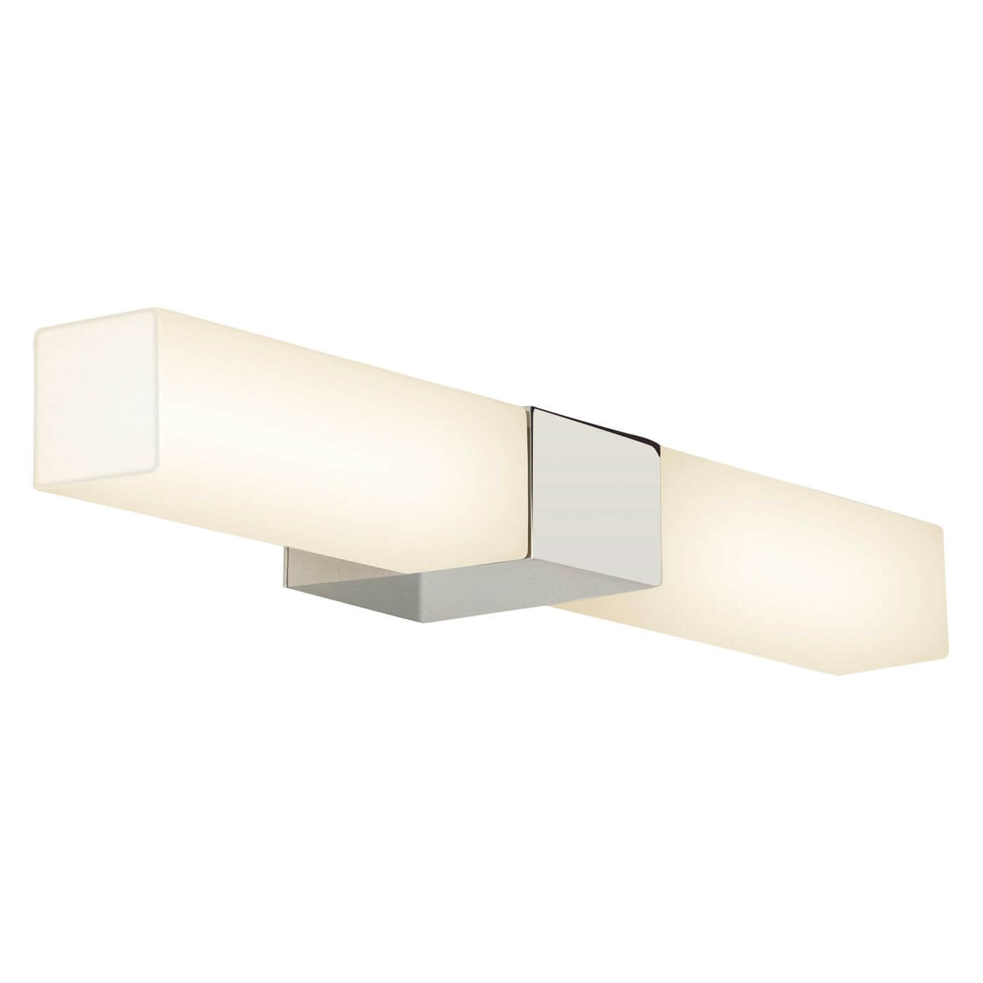 square mirror wall mounted bathroom light