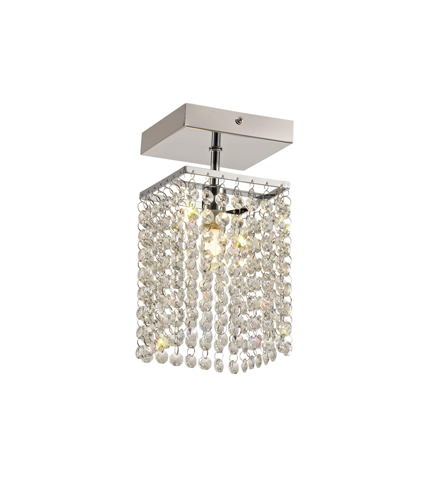 Marshal crystal ceiling LED bathroom light