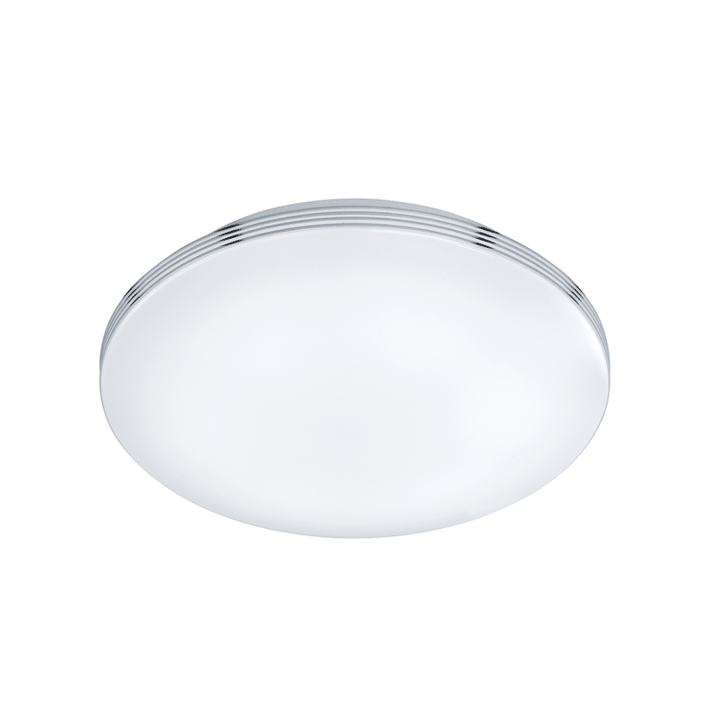 Flush mounted LED bathroom light